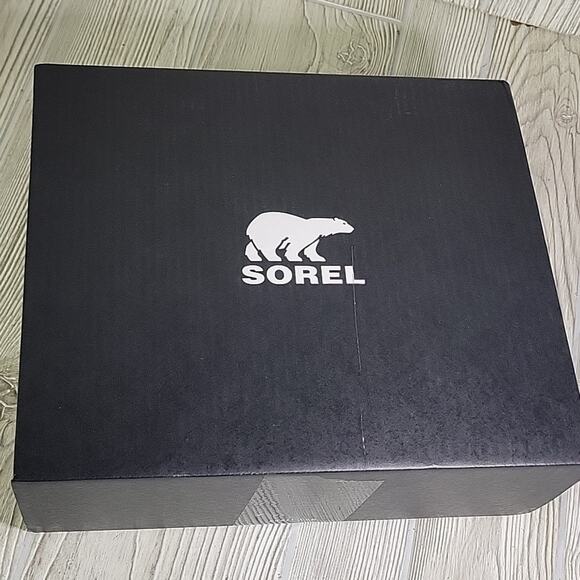 Sorel Nakiska Black Suede Ankle Bootie Womens Size 10 NEW - Picture 13 of 13